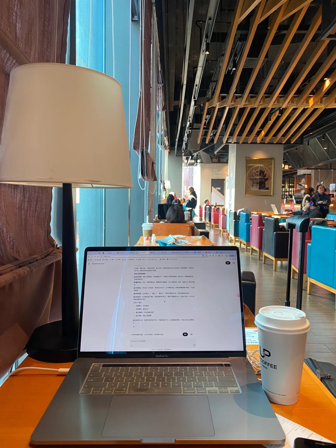 Workplace content example